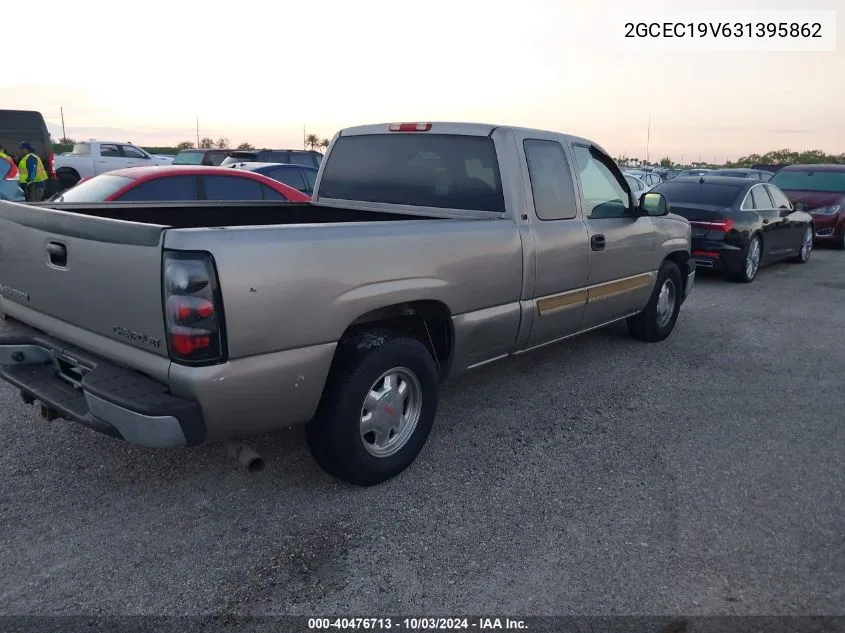 2003 Chevrolet Silverado 1500 Ls VIN: 2GCEC19V631395862 Lot: 40476713