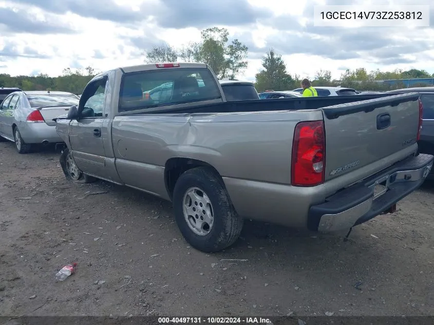 2003 Chevrolet Silverado 1500 Ls VIN: 1GCEC14V73Z253812 Lot: 40497131