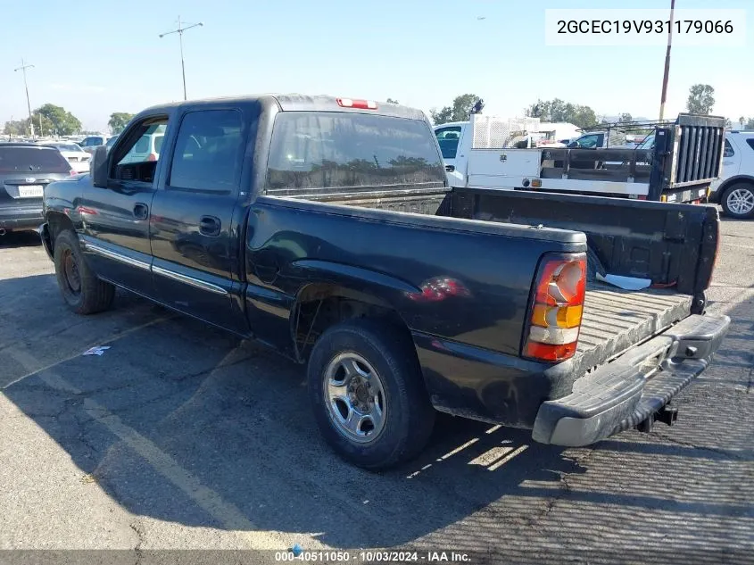 2003 Chevrolet Silverado 1500 Ls VIN: 2GCEC19V931179066 Lot: 40511050