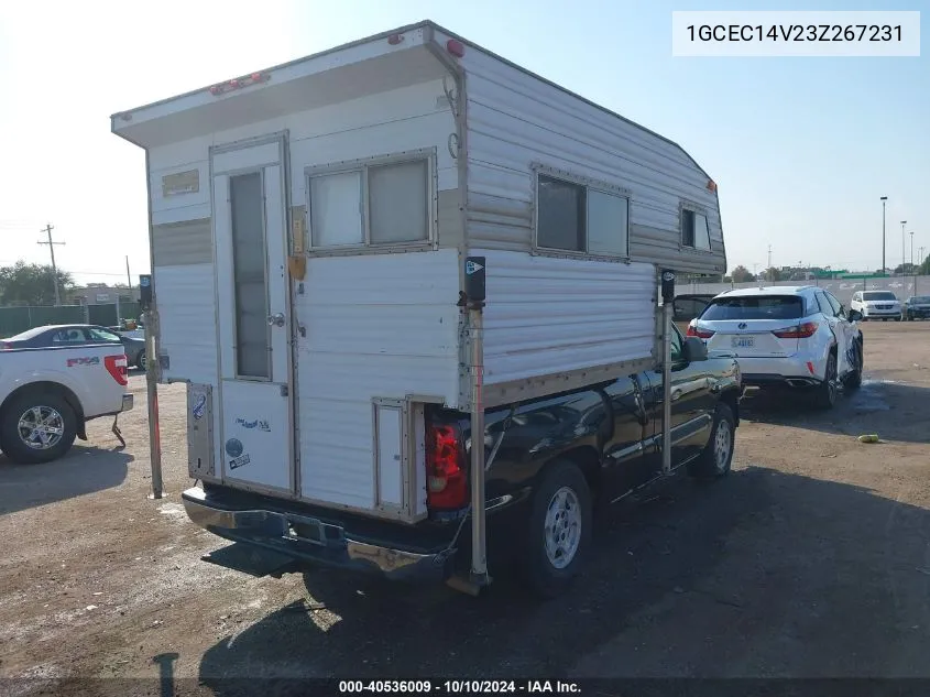 2003 Chevrolet Silverado 1500 Ls VIN: 1GCEC14V23Z267231 Lot: 40536009