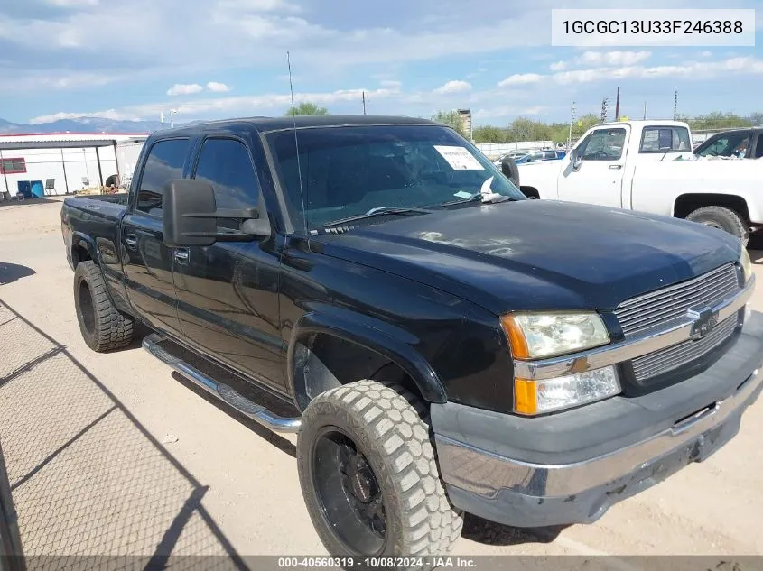 2003 Chevrolet Silverado 1500Hd Ls VIN: 1GCGC13U33F246388 Lot: 40560319