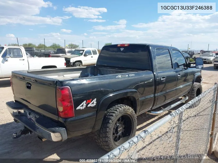 2003 Chevrolet Silverado 1500Hd Ls VIN: 1GCGC13U33F246388 Lot: 40560319