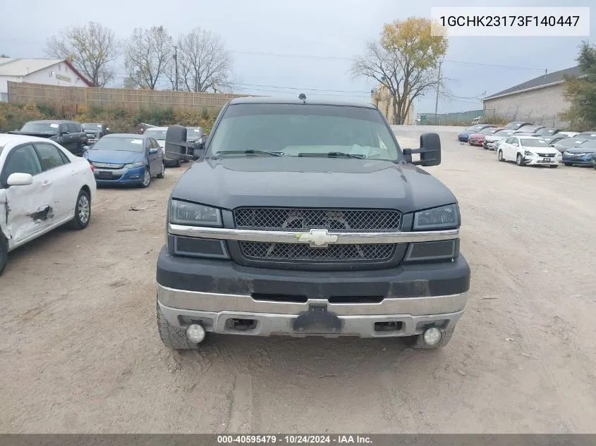 2003 Chevrolet Silverado 2500Hd Ls VIN: 1GCHK23173F140447 Lot: 40595479