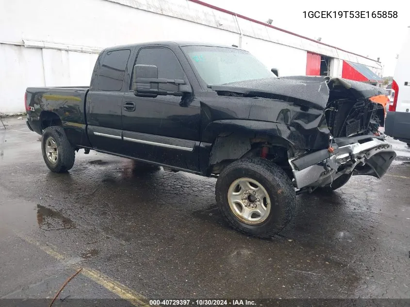 2003 Chevrolet Silverado 1500 Lt VIN: 1GCEK19T53E165858 Lot: 40729397