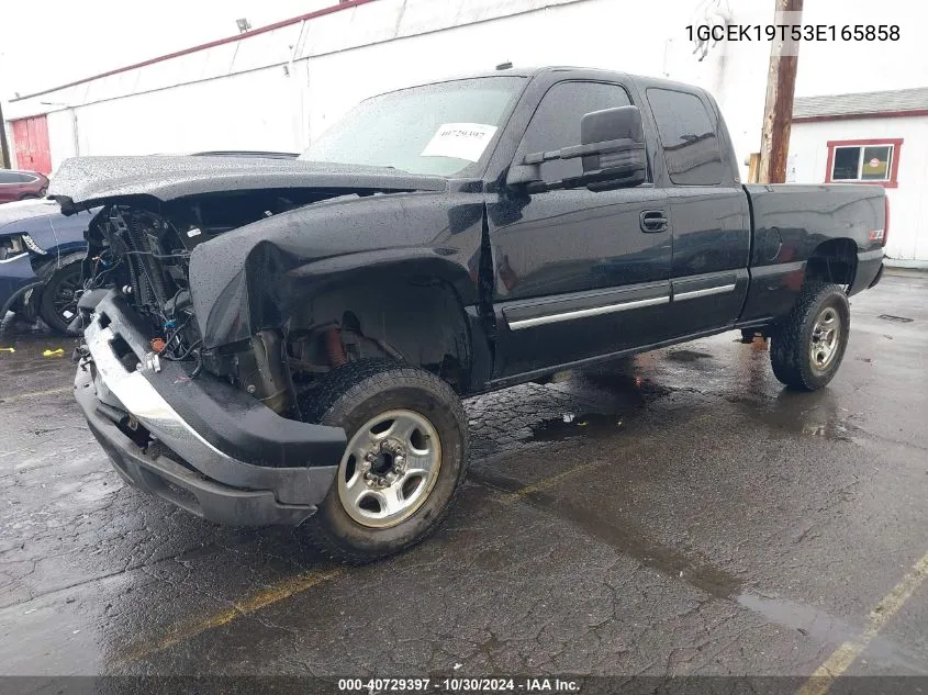 2003 Chevrolet Silverado 1500 Lt VIN: 1GCEK19T53E165858 Lot: 40729397