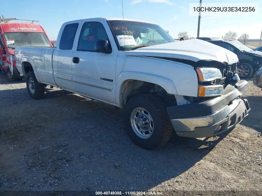 1GCHK29U33E342256 2003 Chevrolet Silverado 2500Hd Ls