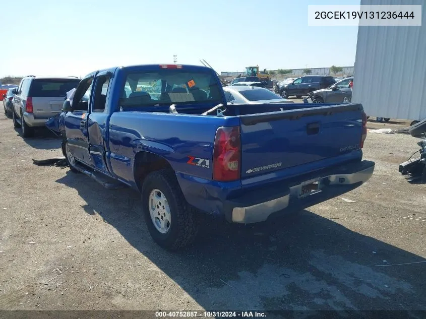 2003 Chevrolet Silverado 1500 Ls VIN: 2GCEK19V131236444 Lot: 40752887