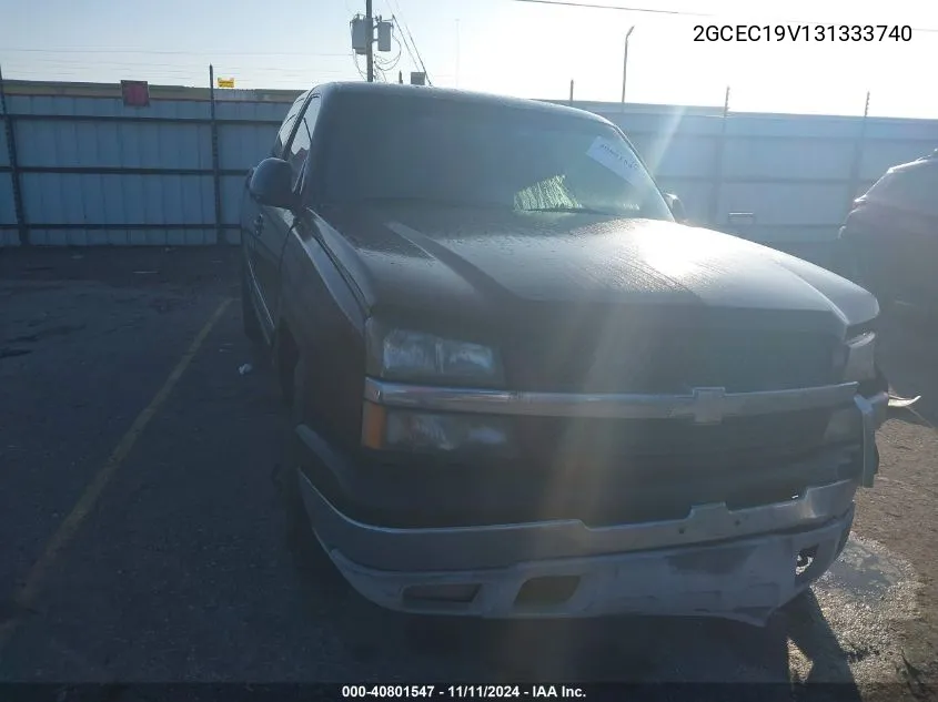 2003 Chevrolet Silverado Ls VIN: 2GCEC19V131333740 Lot: 40801547