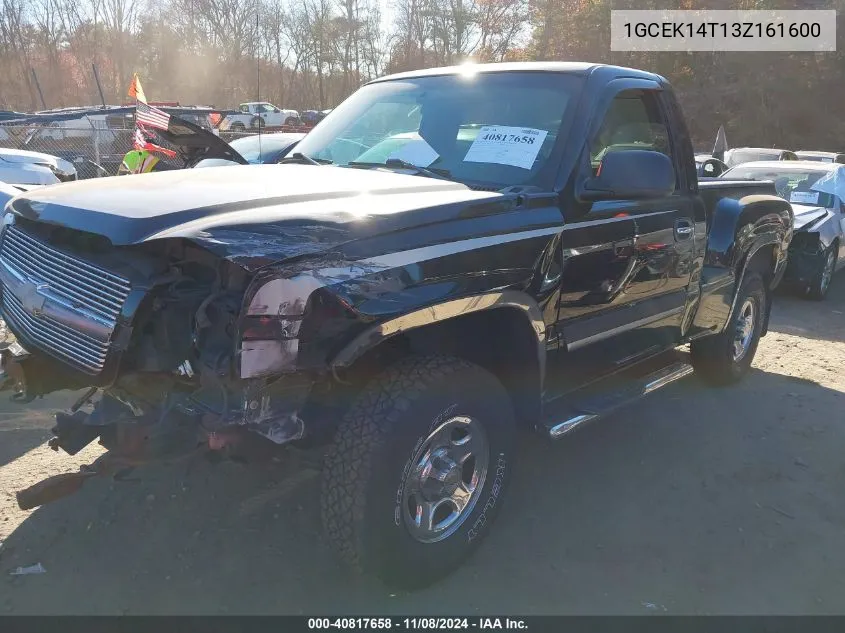 2003 Chevrolet Silverado 1500 Ls VIN: 1GCEK14T13Z161600 Lot: 40817658