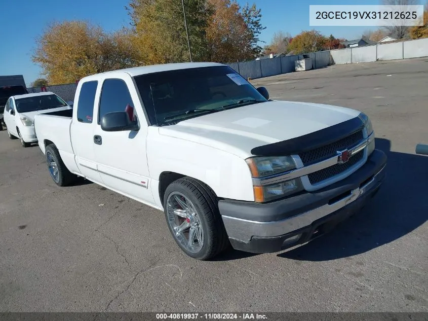 2003 Chevrolet Silverado 1500 Ls VIN: 2GCEC19VX31212625 Lot: 40819937