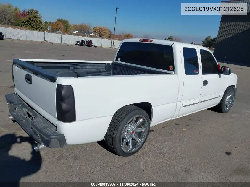 2003 Chevrolet Silverado 1500 Ls VIN: 2GCEC19VX31212625 Lot: 40819937