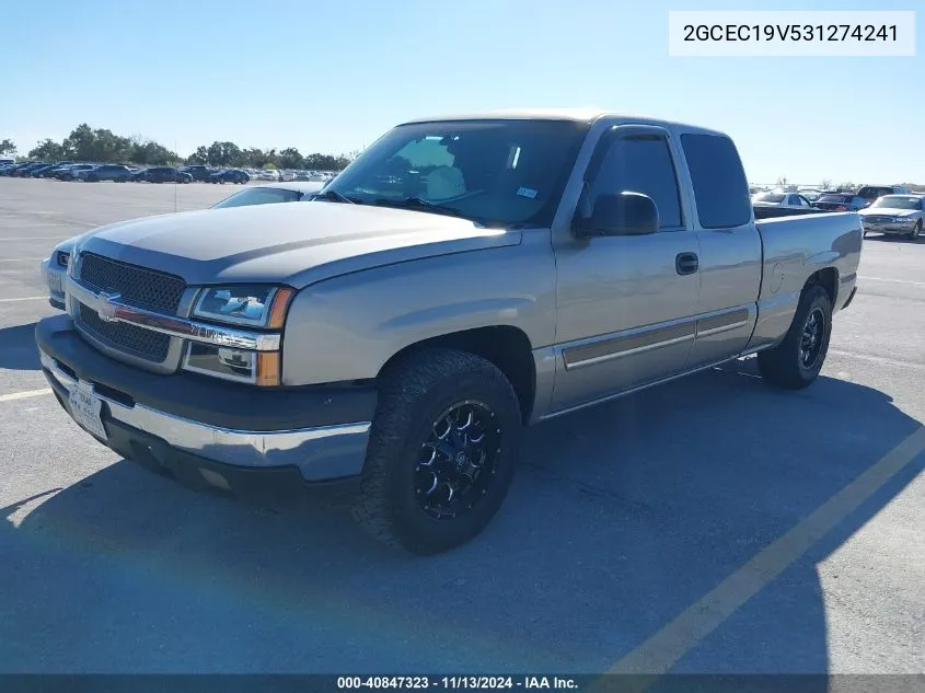 2GCEC19V531274241 2003 Chevrolet Silverado 1500 Ls