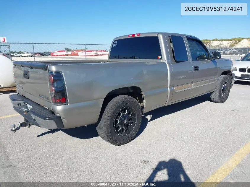 2GCEC19V531274241 2003 Chevrolet Silverado 1500 Ls