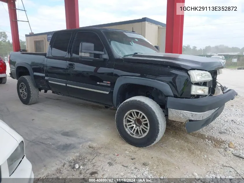 2003 Chevrolet Silverado 2500Hd Lt VIN: 1GCHK29113E352872 Lot: 40899762