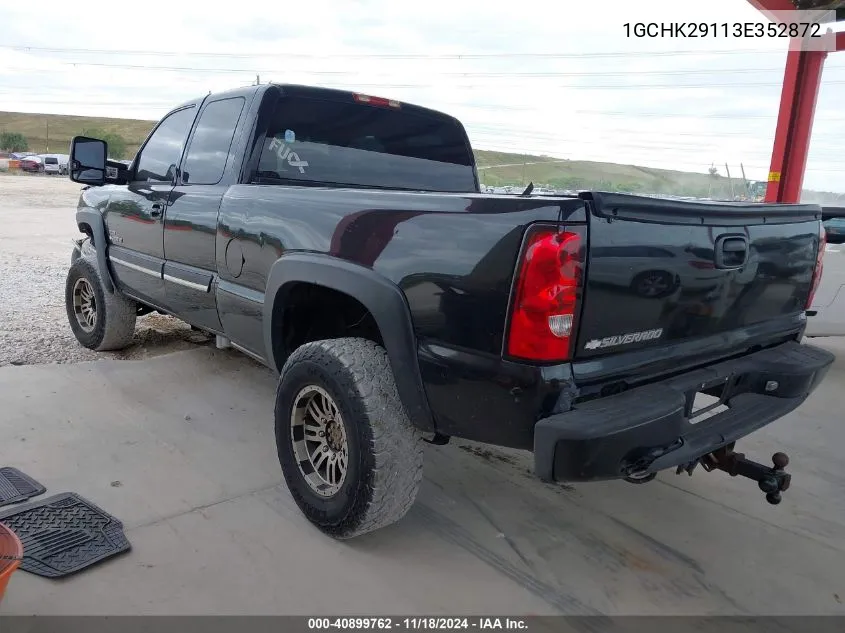 2003 Chevrolet Silverado 2500Hd Lt VIN: 1GCHK29113E352872 Lot: 40899762