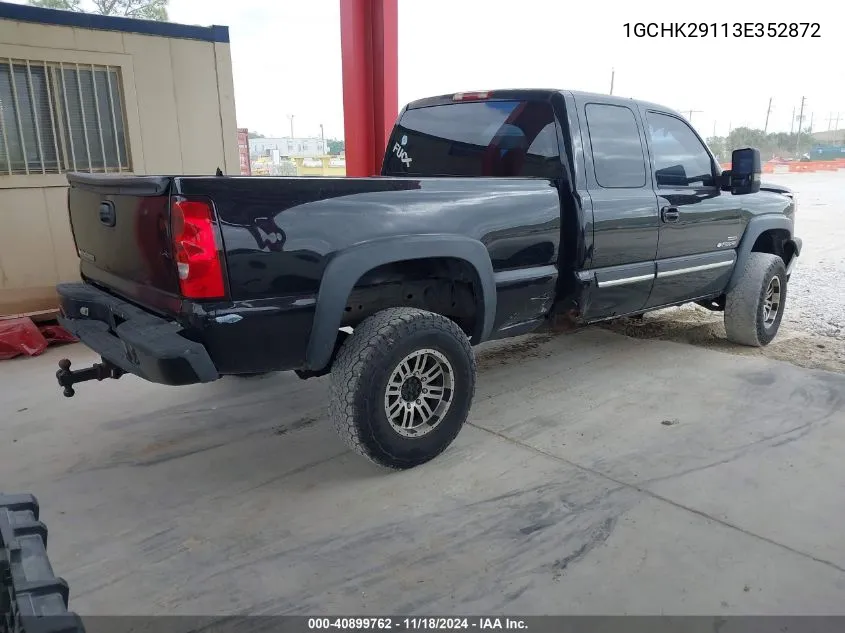 2003 Chevrolet Silverado 2500Hd Lt VIN: 1GCHK29113E352872 Lot: 40899762