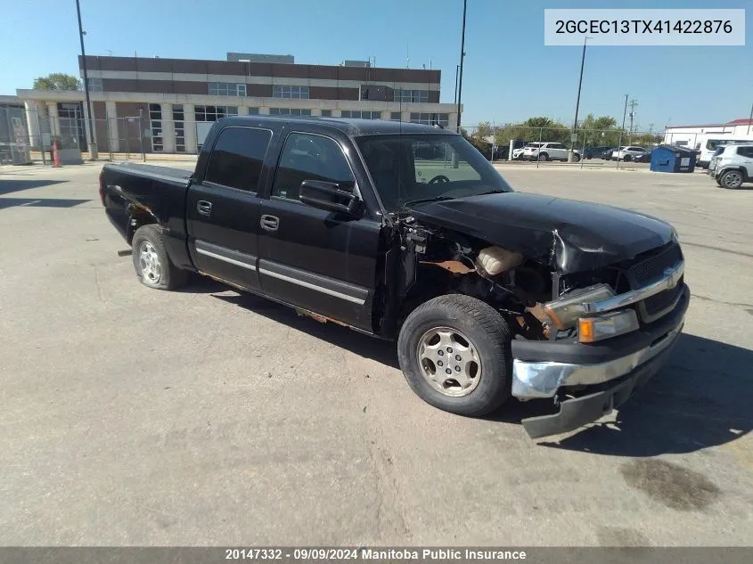 2GCEC13TX41422876 2004 Chevrolet Silverado 1500 Crew Cab