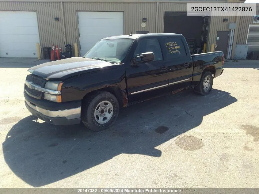 2004 Chevrolet Silverado 1500 Crew Cab VIN: 2GCEC13TX41422876 Lot: 20147332