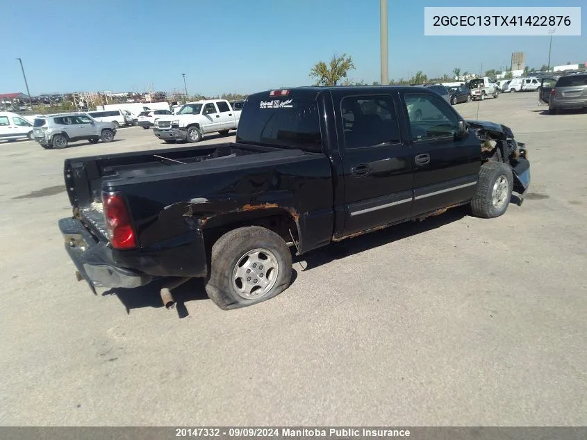 2004 Chevrolet Silverado 1500 Crew Cab VIN: 2GCEC13TX41422876 Lot: 20147332