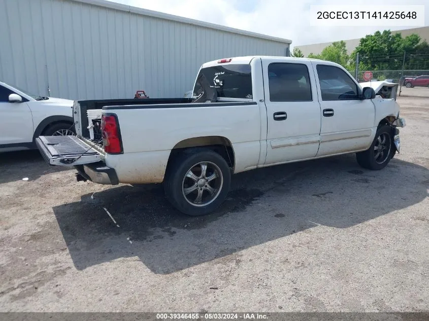 2GCEC13T141425648 2004 Chevrolet Silverado 1500 Ls