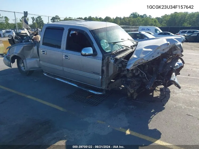 2004 Chevrolet Silverado 2500 Ls VIN: 1GCGK23U34F157642 Lot: 39705122