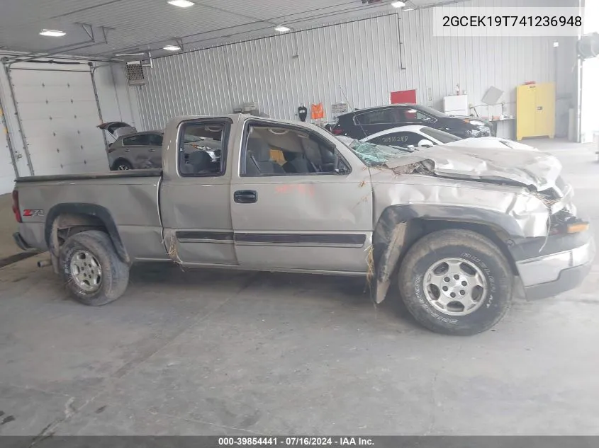 2004 Chevrolet Silverado 1500 Z71 VIN: 2GCEK19T741236948 Lot: 39854441