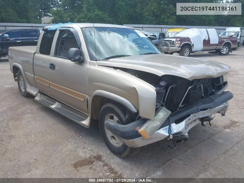 2GCEC19T441188161 2004 Chevrolet Silverado 1500 Ls