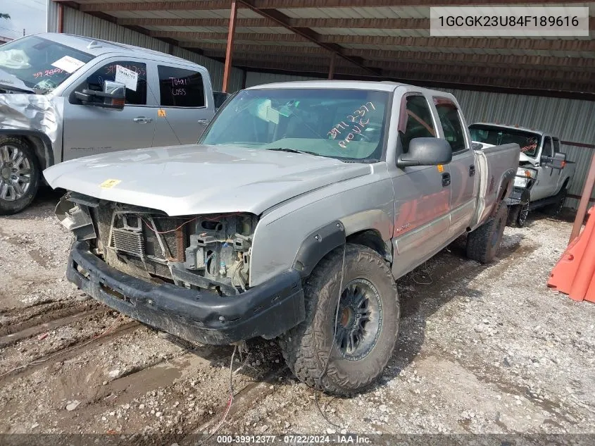 2004 Chevrolet Silverado 2500 Ls VIN: 1GCGK23U84F189616 Lot: 39912377