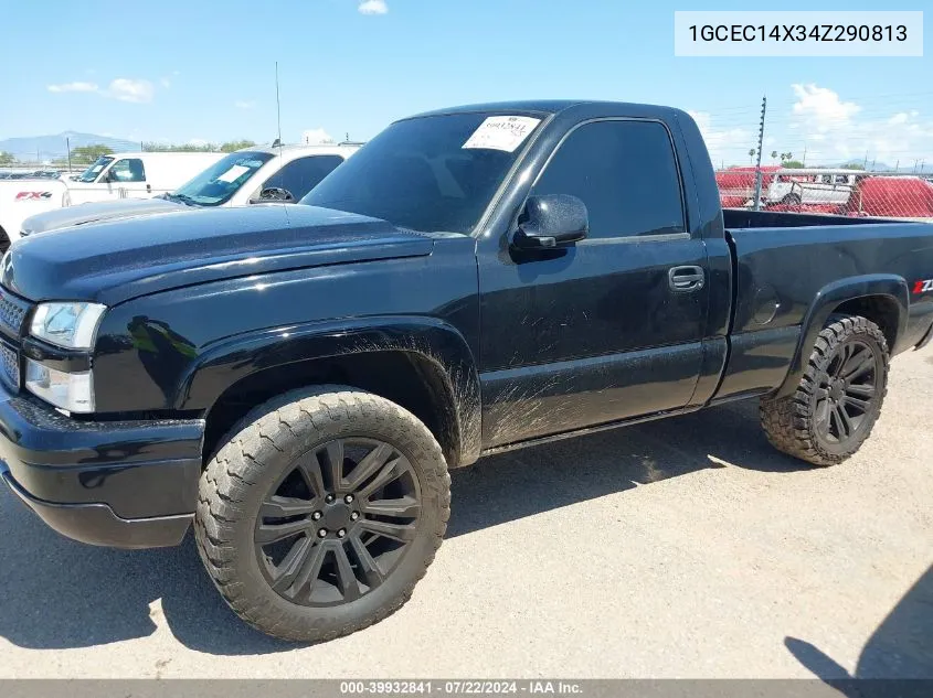 2004 Chevrolet Silverado 1500 Work Truck VIN: 1GCEC14X34Z290813 Lot: 39932841