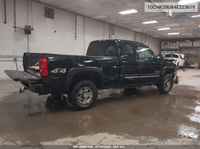 2004 Chevrolet Silverado 2500Hd Ls VIN: 1GCHK29U84E223619 Lot: 39960406