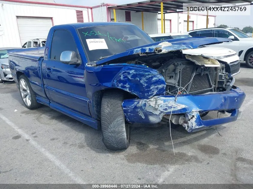 2004 Chevrolet Silverado 1500 VIN: 1GCEC14XX4Z245769 Lot: 39968446