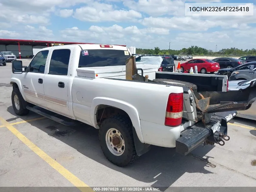 2004 Chevrolet Silverado 2500Hd Ls VIN: 1GCHK23264F225418 Lot: 39978528