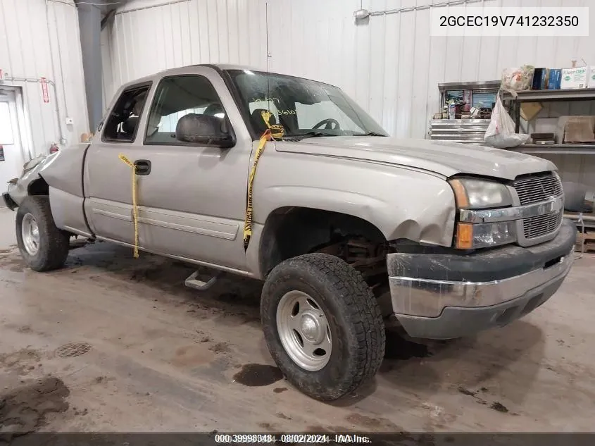 2004 Chevrolet Silverado 1500 Ls VIN: 2GCEC19V741232350 Lot: 39998348