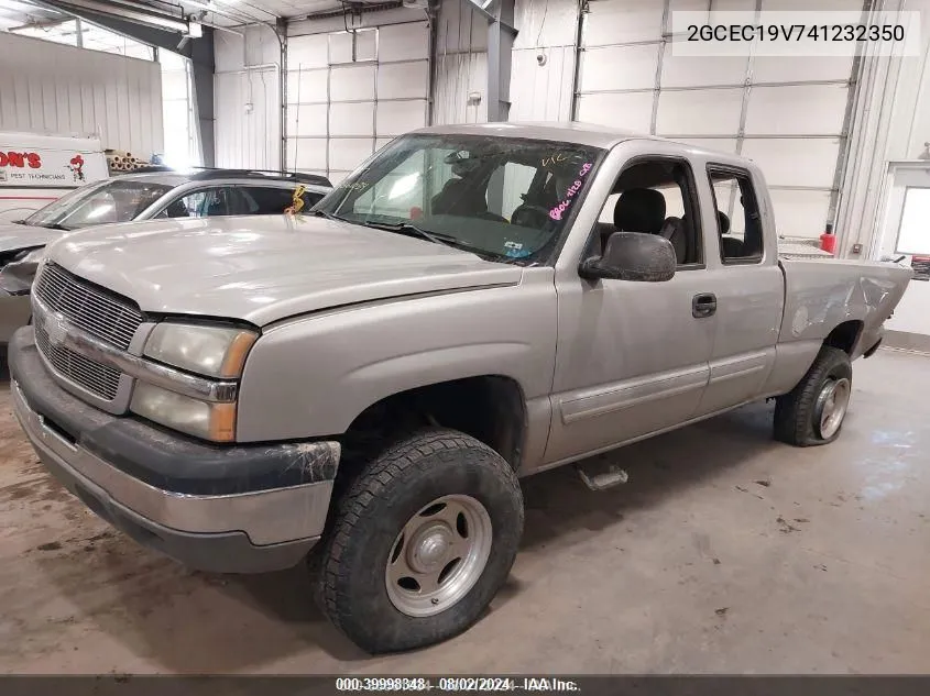 2004 Chevrolet Silverado 1500 Ls VIN: 2GCEC19V741232350 Lot: 39998348