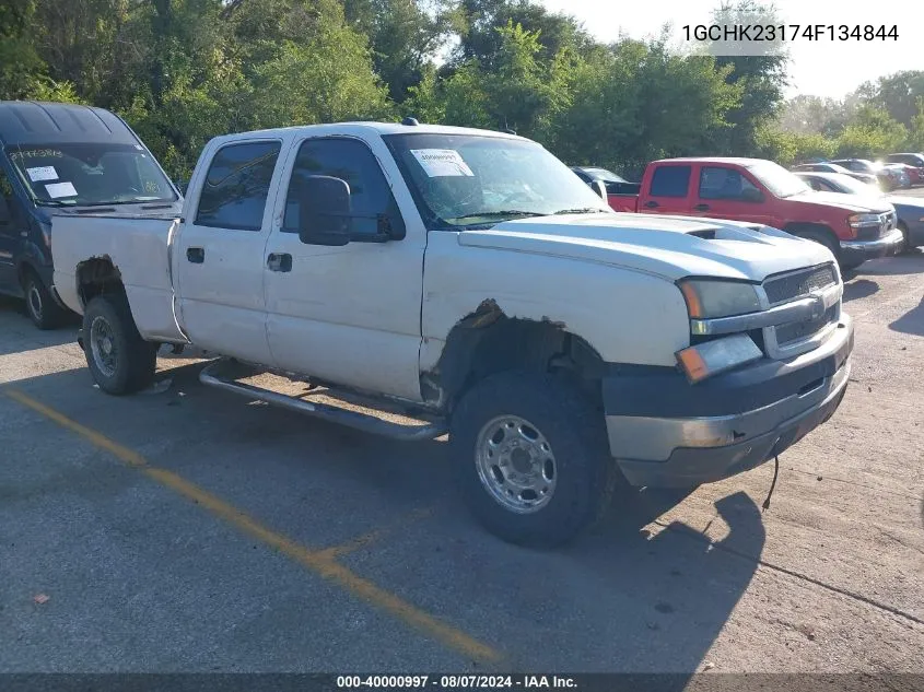 2004 Chevrolet Silverado 2500Hd Lt VIN: 1GCHK23174F134844 Lot: 40000997