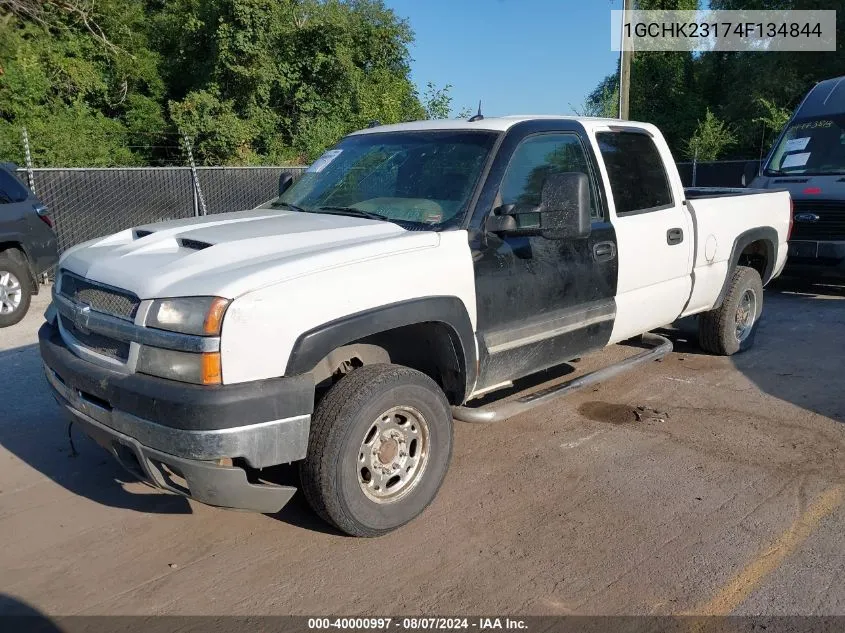 2004 Chevrolet Silverado 2500Hd Lt VIN: 1GCHK23174F134844 Lot: 40000997