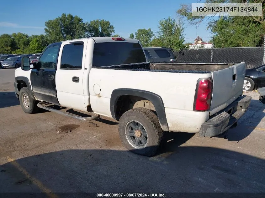 2004 Chevrolet Silverado 2500Hd Lt VIN: 1GCHK23174F134844 Lot: 40000997