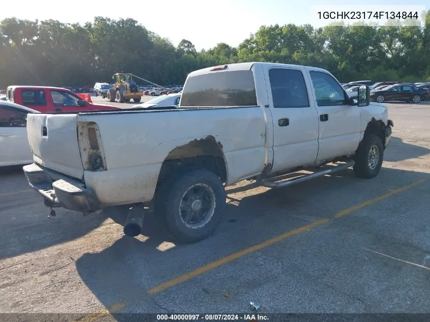 2004 Chevrolet Silverado 2500Hd Lt VIN: 1GCHK23174F134844 Lot: 40000997