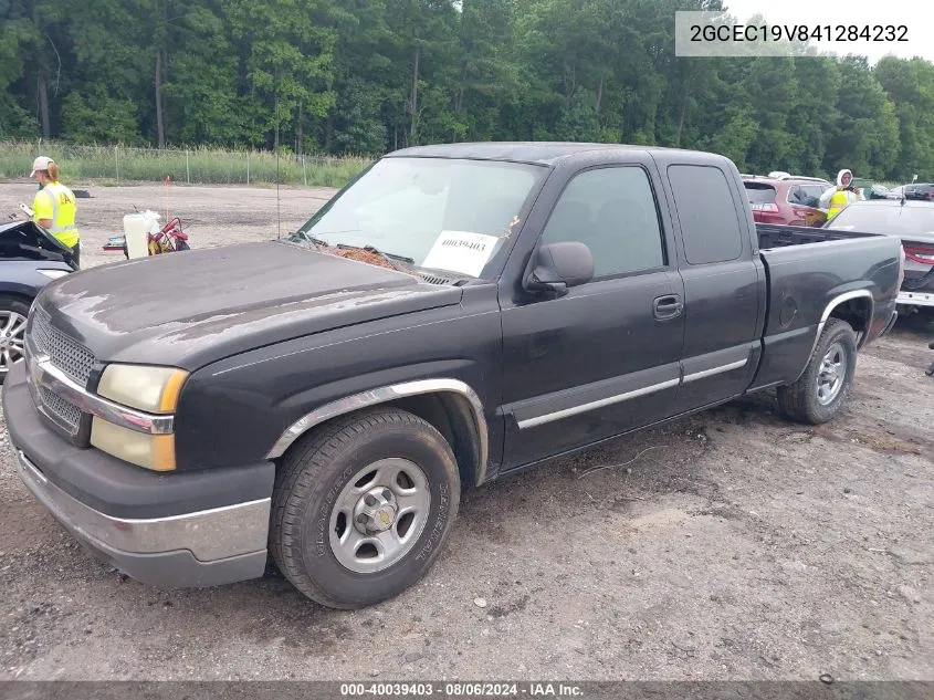 2004 Chevrolet Silverado 1500 Ls VIN: 2GCEC19V841284232 Lot: 40039403