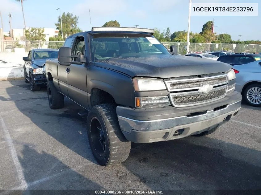 2004 Chevrolet Silverado 1500 Ls VIN: 1GCEK19T84E233796 Lot: 40088236