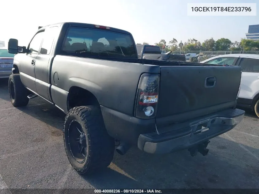 1GCEK19T84E233796 2004 Chevrolet Silverado 1500 Ls