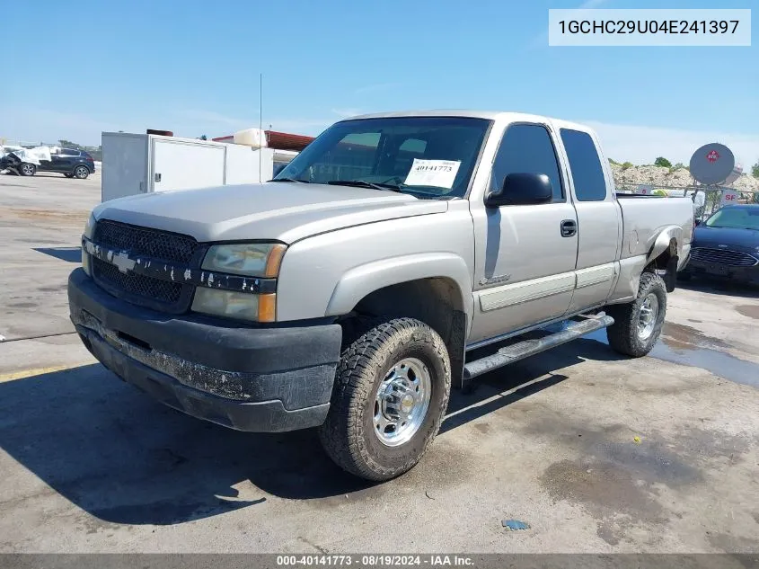 2004 Chevrolet Silverado 2500Hd Ls VIN: 1GCHC29U04E241397 Lot: 40141773