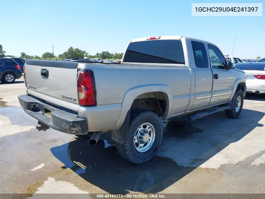 2004 Chevrolet Silverado 2500Hd Ls VIN: 1GCHC29U04E241397 Lot: 40141773