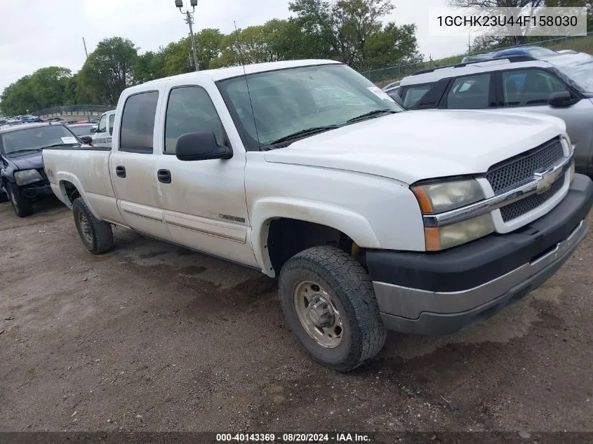 2004 Chevrolet Silverado 2500Hd K2500 Heavy Duty VIN: 1GCHK23U44F158030 Lot: 40143369