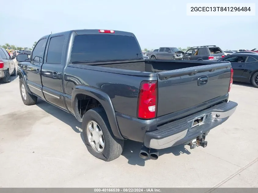 2004 Chevrolet Silverado 1500 Ls VIN: 2GCEC13T841296484 Lot: 40166539