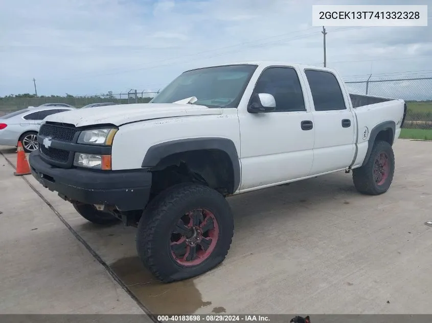 2004 Chevrolet Silverado 1500 Z71 VIN: 2GCEK13T741332328 Lot: 40183698