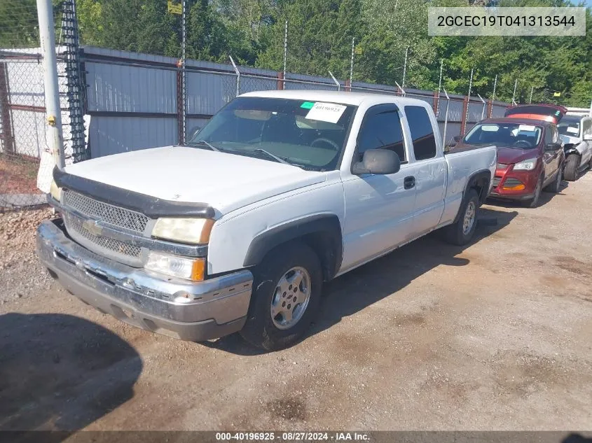 2004 Chevrolet Silverado 1500 Work Truck VIN: 2GCEC19T041313544 Lot: 40196925