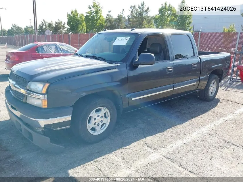 2004 Chevrolet Silverado 1500 Lt VIN: 2GCEC13T641424026 Lot: 40197654