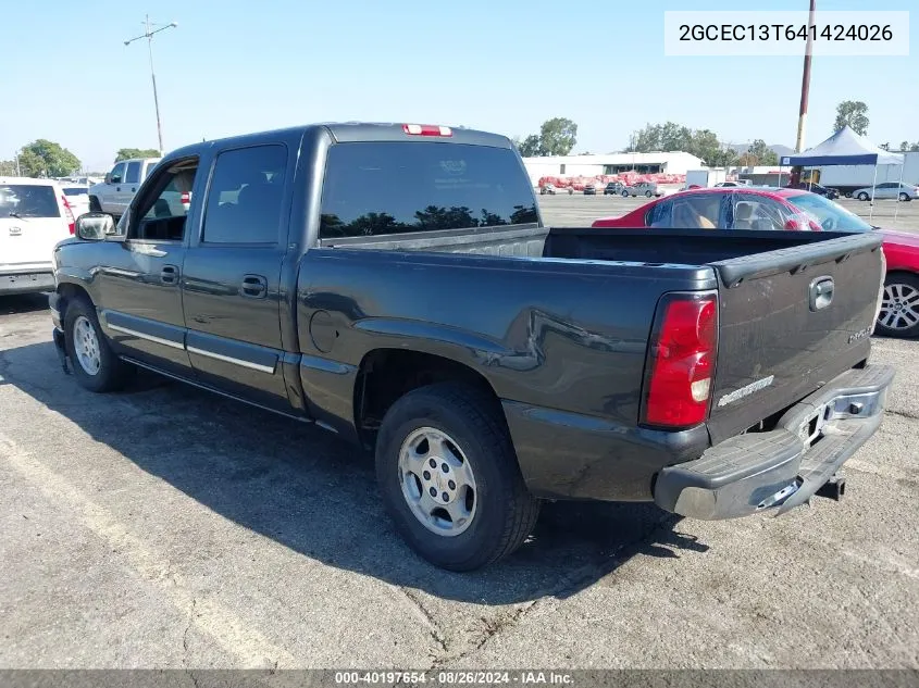 2004 Chevrolet Silverado 1500 Lt VIN: 2GCEC13T641424026 Lot: 40197654