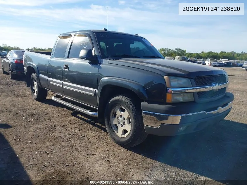 2004 Chevrolet Silverado 1500 Z71 VIN: 2GCEK19T241238820 Lot: 40241593